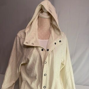 NWT Kenneth Cole reaction women’s extra large hoodie antique white